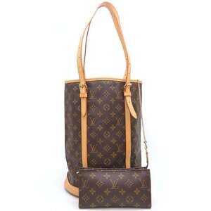 LOUIS VUITTON Authentic Brown Monogram Tote Bag